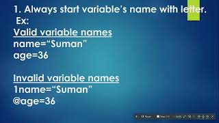 Python Variable Naming Rules & Best Practices (For Beginners!)