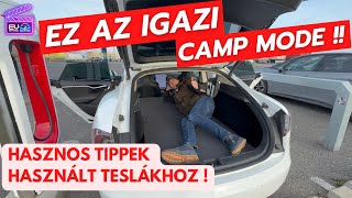 Hasznos tippek Teslákhoz és az igazi Camp Mode! - EVsztorik#21