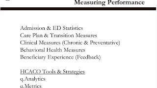 CIN Webinar: Accountable Care Organizations: From Promise to Progress (04/24/2013)