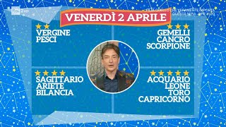 L'oroscopo del weekend di Paolo Fox - I Fatti Vostri 02/04/2021