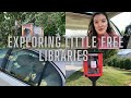 EXPLORING LITTLE FREE LIBRARIES IN MY TOWN | 2024