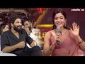 Rashmika Mandanna Speech | Pushpa's WILDFIRE Event in Chennai | Allu Arjun | Sukumar | greatandhra