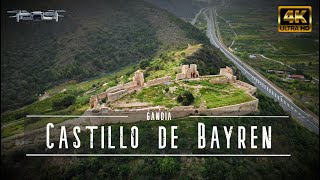 CASTILLO DE BAYREN - GANDIA (Valencia) - A VISTA DE DRONE 4K - DJI MINI 2