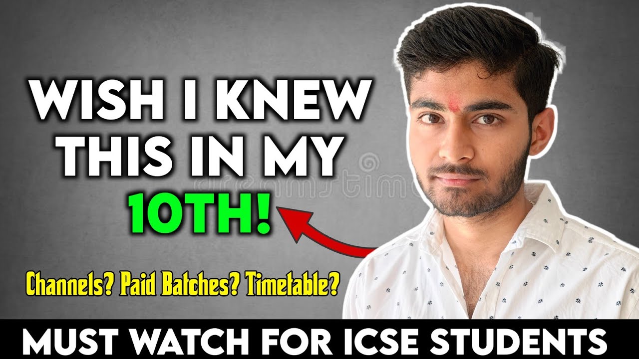 How To Start Class 10 Icse Channels Paid Batches Tips More