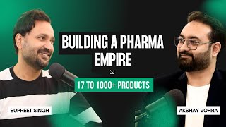 Exploring Pharma Industry with Supreet Singh | 1000+ Products Story | Pharma Industry Podcast