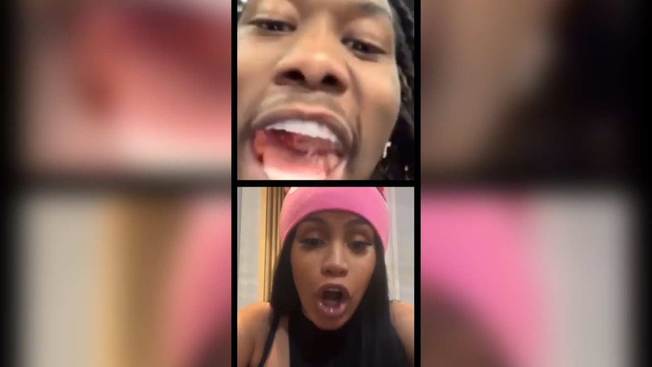 Cardi B Confronted OffSet After Saying She Cheated On Him Live!! - YouTube