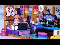 Making a cosy dorm room for Violet, she's off to college! Sophie & Henry Lego custom room build