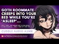 ASMR | Goth Roommate Creeps Into Your Bed 😈💤 F4A, Gentle Whispers & Sleep Aid