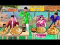 Eating Food Without Paying Money Biryani Paratha Egg Omelette Hindi Kahaniya New Hindi Moral Stories