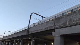 特急サンダーバード33号金沢行き小松駅発車