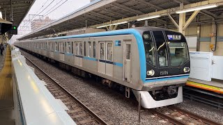 東京メトロ15000系　15106F　LED前照灯　西葛西