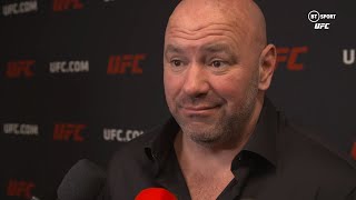"That was a hell of a fight! Usman is a star!" Dana White UFC 245 media scrum
