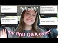 my first q&a! who's the most famous person i've met? am i single?