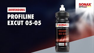 Anwendung SONAX PROFILINE ExCut 05-05 + SONAX PROFILINE EX 04-06