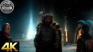 [4K UHD] Callum Drift \u0026 Krampus Team Up Against Gryla CUTSCENE | Red One (2024)