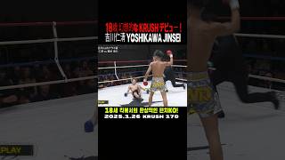 18 year old kickboxer KO! 吉川仁清 Yoshikawa Jinsei #k1