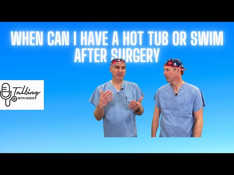 When can you get in a hot tub after open heart surgery?