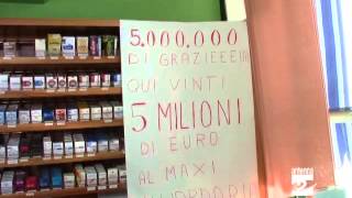 Gazzaniga vinti 5 milioni di euro al Gratta e vinci Antenna 2 TV 08022013