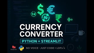 Build the MOST ACCURATE Real-Time Currency Converter App with Python & Streamlit | Lofi Vibe