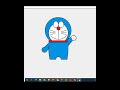 Doraemon | Draw Doraemon in python by using turtle | #doraemon #doraemondrawing #turtle #python