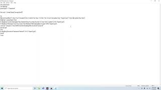 How to make a cool text decryptor in VBScript