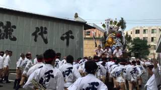 2015年博多祇園山笠『流舁』●千代流（2015.7.10）