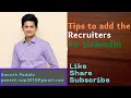 Tips to build the Circle of Recruiters on LinkedIn || Guidance to search SAP Jobs || Software Jobs