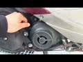 suzuki let’s 4 oil change スズキ let’s4 オイル交換