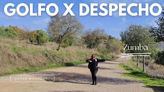 GOLFO X DESPECHO -  Lérica, Abraham Mateo, CLARA || ZUMBA || Rutina de baile #abrahammateo