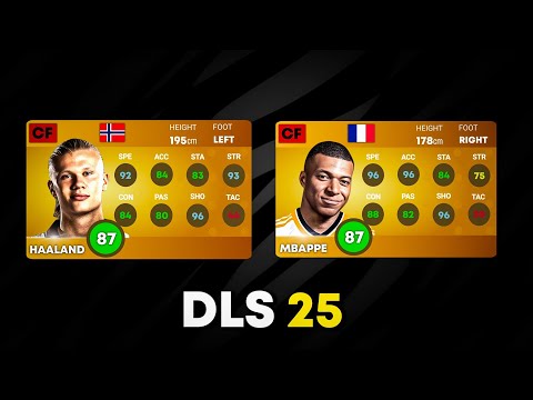 DLS 25 ¡Los 30 mejores jugadores de Dream League Soccer 2025!