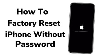 How to factory reset iphone without password | iPhone Unlock 2023