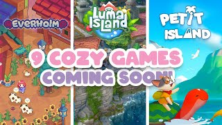 9 Upcoming Cozy Games You Don't Want To Miss!