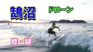 2022年12月16日（金）6時30 湘南 鵠沼 サーフィン 空撮 ドローン