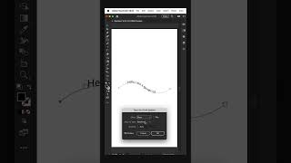 Type on a Path in Adobe Illustrator