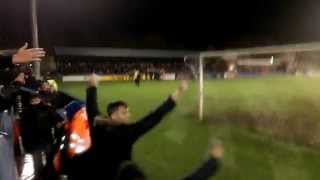 Dorchester Town v Weymouth - Weymouth celebrations