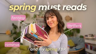 MUST read Spring book recommendations \u0026 my Spring TBR🤭📚🌷