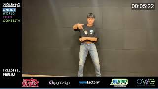 [OWYYC2022] 5A Prelim - Jihoo LEE - ONLINE WORLD YOYO CONTEST 2022