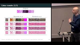 ECDP 2019 | Evaluation of colour pre-processing on patch-based classification of H&E-stained images