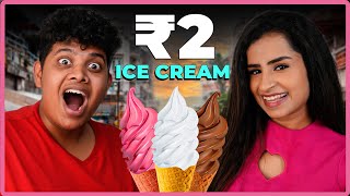 ₹2 vs ₹2000 Ice cream with Sivaangi - Wortha food series EP-6 | Irfan's View
