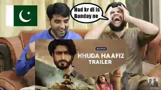 KHUDA HAFIZ TRAILER REACTION VIDEO | Vidyut Jammwal | Faruk Kabir | Khuda Hafiz REACTION