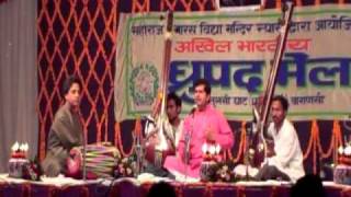 Dhrupad Vocal performance by Lakhan Lal Sahu, Rag Yaman Alap Part 1