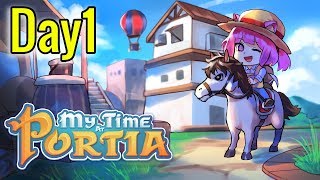 新的大坑當個農夫走起 | 波西亞時光 My Time at Portia | Day 1