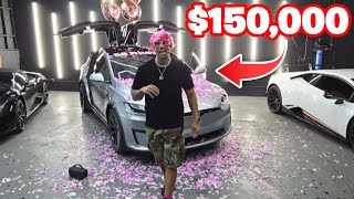 Fousey buys a $150,000 TESLA😱