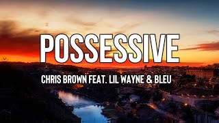 Chris Brown - Possessive (Lyrics) ft. Lil Wayne, BLEU | When you love someone, yeah