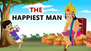stories in english - THE HAPPIEST MAN - English Stories -  Moral Stories in English