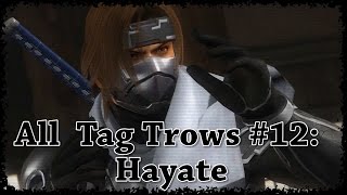 Dead or Alive 5 Last Round - All tag trows #12:  Hayate HD