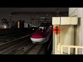 【東北新幹線】e5系 e6系 なすの280号 東京行き 大宮駅発車シーン 4k60p high speed shinkansen bullet train @ omiya