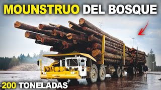 ¿Por Qué Se Fabricó El GIGANTE CAMIÓN De Transporte Forestal?