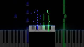 Ludovico Einaudi - Nuvole Bianche [Piano tutorial - medium] (PianoMusix) #shorts