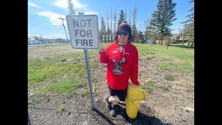 A perfectly good fire hydrant - just not for fire